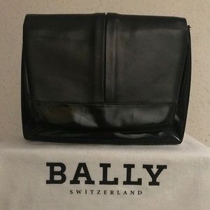 BALLY SWISS Lambskin Leather Patent RARE Purse NEW